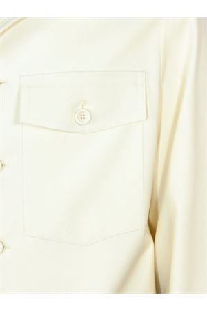 Giacca camicia misto lana bianco panna NEW YORK | ELPASO71071PANNA